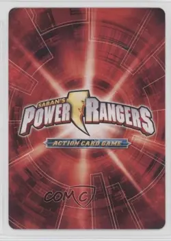 2013 Saban's Power Rangers - Action Card Game Wolf Warrior #4-051 - Image 2