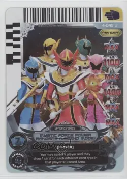 2013 Saban's Power Rangers - Action Card Game Mystic Force (Legend Mode) #4-049 - Image 1