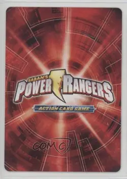 2013 Saban's Power Rangers - Action Card Game Blue & Green Zeo Rangers #4-101 - Image 2