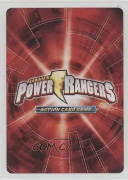 2013 Saban's Power Rangers - Action Card Game Red & Pink Overdrive #4-041 - Image 2