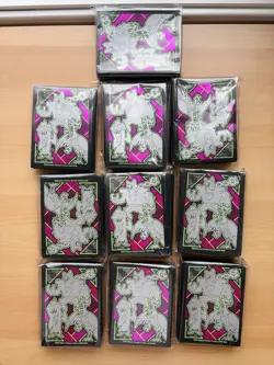 Pokemon Tcg ETB & Collection Box Card Sleeves - Lot of 10 Packs (Shrouded Fable) - Image 1