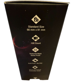 MTG Edge of Eternities 105ct Apex Deck Protector sleeves Green Mythic - Image 4