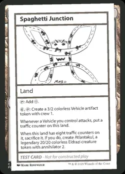 PRE-SALE - Spaghetti Junction Test Card Festival in a Box - Secret Lair - MTG - Image 1
