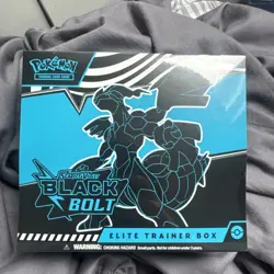 Pokemon TCG Black Bolt ETB Elite Trainer Box | BRAND NEW SEALED | In Hand 🔥 - Image 1