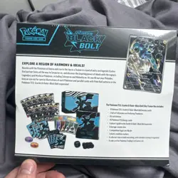 Pokemon TCG Black Bolt ETB Elite Trainer Box | BRAND NEW SEALED | In Hand 🔥 - Image 3
