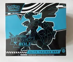 Pokemon TCG Black Bolt ETB Elite Trainer Box | BRAND NEW SEALED | In Hand 🔥 - Image 1