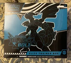Pokemon TCG Black Bolt ETB Elite Trainer Box | BRAND NEW SEALED | In Hand 🔥 - Image 1