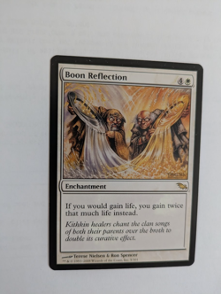Boon Reflection Shadowmoor MTG NM Free shipping with tracking - Image 1
