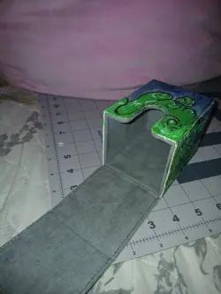 Hand Painted Mtg Deck Box - Slime/Ooze inspired -One Of A Kind Artwork - Image 3