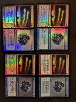 Playset (4) Fire Ice - Foil FNM 2006 Excellent, English FNM Promos MTG Magic - Image 1