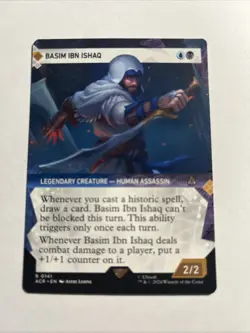 Basim Ibn Ishaq (Showcase) - Universes Beyond: Assassin's Creed MTG + Bonus Card - Image 1