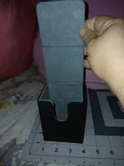 Hand Painted Mtg Deck Box - Cyclonic Rift inspired -One Of A Kind Artwork - Image 2