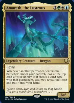 Amareth, the Lustrous - Light Play MTG Commander Legends - Image 1