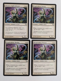 4 Resplendent Mentor Shadowmoor MTG NM Free shipping with tracking - Image 1