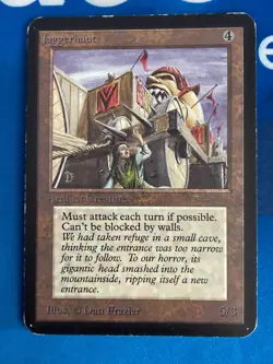 MTG Alpha Juggernaut moderately played Magic the Gathering - Image 1