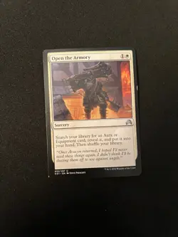 MTG Open the Armory (34/794) Commander Legends LP Magic the Gathering - Image 1