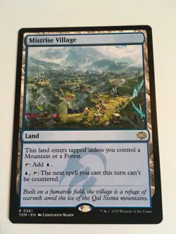 MTG Mistrise Village [Tarkir: Dragonstorm] Regular #261 - Image 1