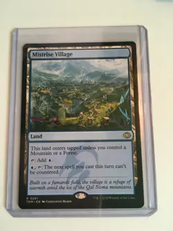 MTG Mistrise Village [Tarkir: Dragonstorm] Regular #261 - Image 3