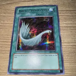Harpie's Feather Duster SDD-003 YUGIOH Prismatic Secret Rare - Image 1
