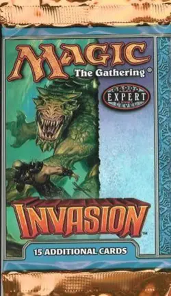 1x Invasion Booster Pack - Factory Sealed - MTG Seattle - Image 1