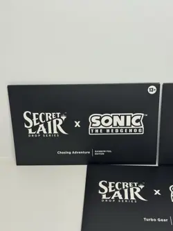 Lot Of 3 MTG Secret Lair x Sonic The Hedgehog: Complete Rainbow Foil Edition Set - Image 4