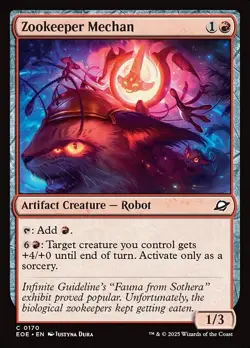 Zookeeper Mechan - Set Edge of Eternities - MTG - Image 1