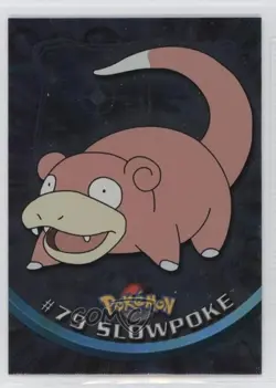 Slowpoke Italian Silver Foil Topps Pokemon TV Animation Edition Series 2 #79 - Image 1