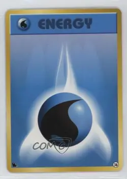 Water Energy Japanese Pokemon Intro Pack: Squirtle #36 1999 - Image 1