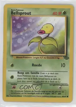 Bellsprout Dutch Pokemon Jungle #49 1999 - Image 1