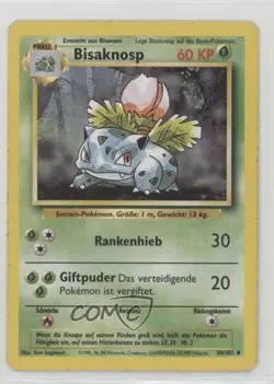 Ivysaur German Pokemon Base Set #30 1999 - Image 1