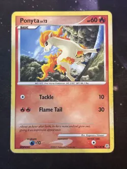 Ponyta - 94/130 - Common HP English Pokemon Diamond and Pearl - Image 1