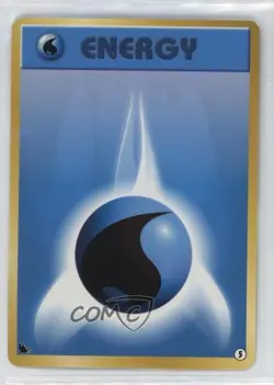 Water Energy Japanese Pokemon Intro Pack: Squirtle #5 1999 - Image 1