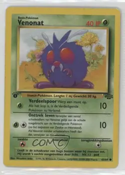 Venonat Dutch 1st Ed. Pokemon Jungle #63 1999 - Image 1