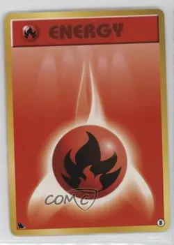 Fire Energy Japanese Pokemon Intro Pack: Squirtle #8 1999 - Image 1