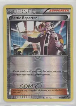 Battle Reporter Reverse Foil Pokemon XY Furious Fists #88 - Image 1