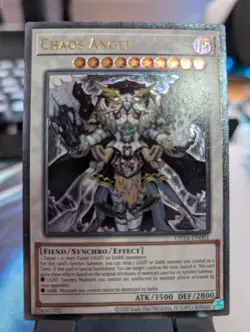 YuGiOh! Chaos Angel OP24-EN001 Ultimate Rare - Image 1