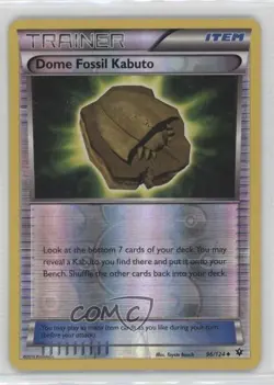 Dome Fossil Kabuto Reverse Foil Pokemon XY Fates Collide #96 - Image 1