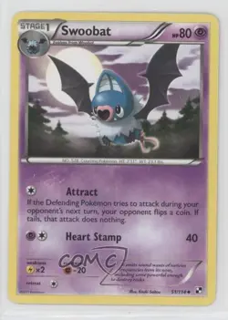 Swoobat Pokemon Black & White Base Set #51 - Image 1