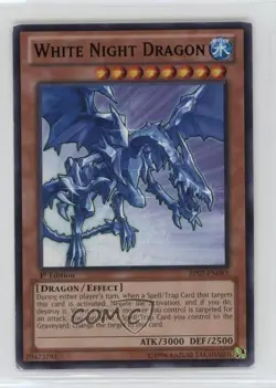 White Night Dragon 1st Ed. YuGiOh Battle Pack 2: War of the Giants #BP02-EN083 - Image 1