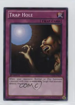 Trap Hole 1st Ed. YuGiOh Starter Deck: Yugi Reloaded #YSYR-EN038 - Image 1