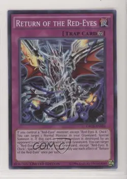 Return of the Red-Eyes YuGiOh Crossed Souls Limited Edition Promo #CROS-ENAE4 - Image 1