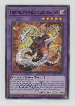 Chimeratech Rampage Dragon 1st Ed. YuGiOh Legendary Duelists: White Abyss - Image 1