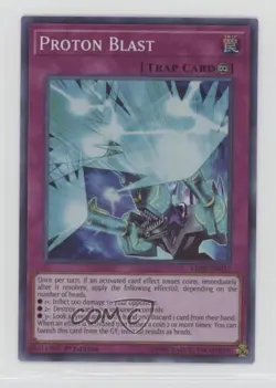 Proton Blast 1st Ed. YuGiOh Legendary Duelists: Ancient Millennium #LED2-EN017 - Image 1