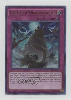 Castle of Dragon Souls Ultra Rare 1st Ed. YuGiOh Legendary Collection Kaiba - Image 1