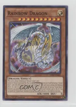 Rainbow Dragon 1st Ed. YuGiOh Legendary Duelists: Ancient Millennium #LED2-EN043 - Image 1