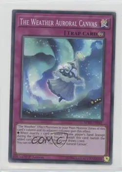The Weather Auroral Canvas 1st Ed. YuGiOh Spirit Warriors #SPWA-EN041 - Image 1