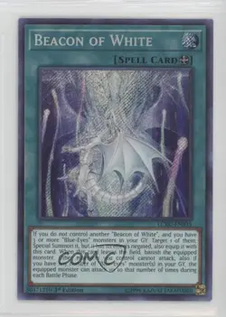 Beacon of White SE 1st Ed. YuGiOh Legendary Collection Kaiba #LCKC-EN035 - Image 1