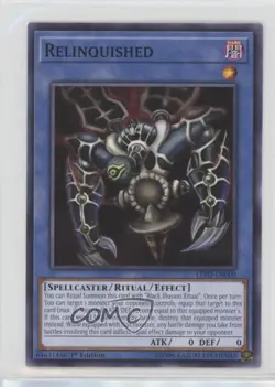 Relinquished 1st Ed. YuGiOh Legendary Duelists: Ancient Millennium #LED2-EN000 - Image 1