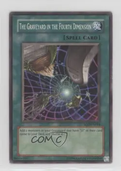 The Graveyard in Fourth Dimension Unlimited YuGiOh Soul of Duelist #SOD-EN044 - Image 1