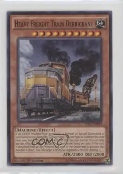 Heavy Freight Train Derricrane 1st Ed. YuGiOh The Dark Illusion #TDIL-EN090 - Image 1